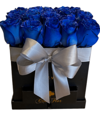 Caja 24 rosas 017