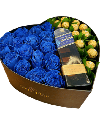 Corazon 18 rosas 028
