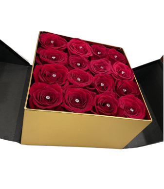 Caja de rosas