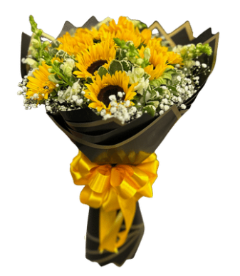 Ramo 12 girasoles 045