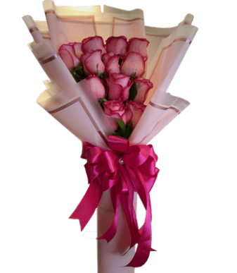 Ramo 12 rosas 051