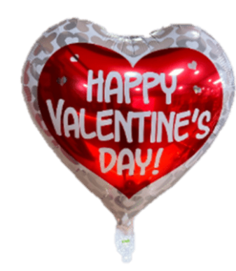 Globo happy valentine´s day 2