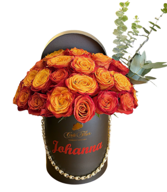Caja 24 rosas importadas